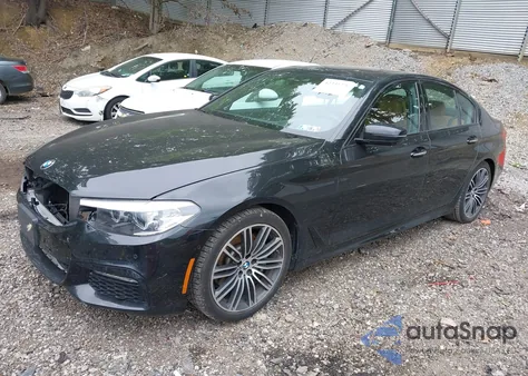 2018 BMW 540I xDrive z USA, uszkodzony, nr VIN WBAJE7C58JG891098